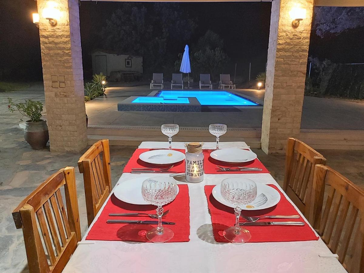Fiore di Rodi - Private Pool, Jacuzzi&Barbecue Ialysos  Esterno foto